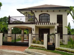 House with loggia photo