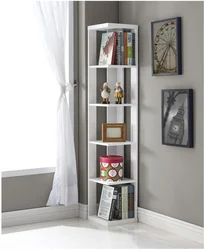 Bookcase in the bedroom photo
