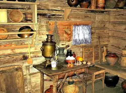 Kitchen in russian photo