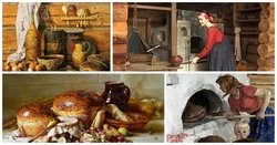 Kitchen in russian photo