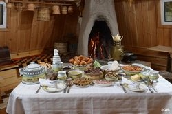 Kitchen in russian photo