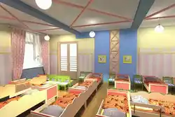 Photo bedroom kindergarten