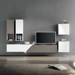 Hanging living room photo