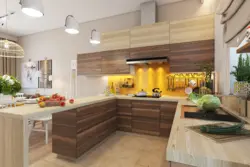 Kitchen Interior Photo From Above