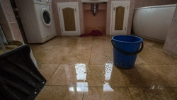 Flooded kitchen photo