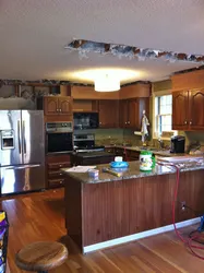 Flooded kitchen photo