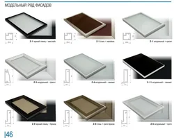 Aluminum kitchen facade photo