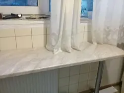 Мрамор Саламанка Столешница В Кухне Фото