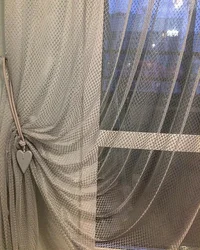 Фота цюль сетка на кухню фота