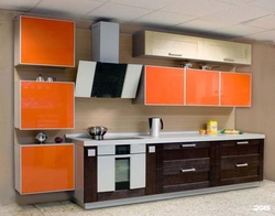 Photo of a kitchen with combined facades photo