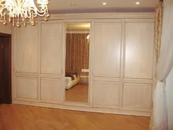 Solid Wood Wardrobe For Bedroom Photo