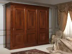 Шкаф в спальню из массива фото