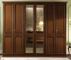 Шкаф в спальню из массива фото