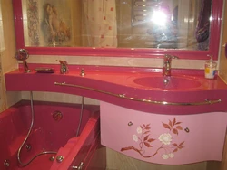 Bathtub with sink included photo