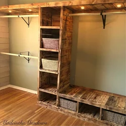 Гардероби DIY дар акси долон