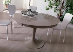 Round Tables For Kitchen Sliding Photo