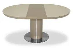 Round tables for kitchen sliding photo