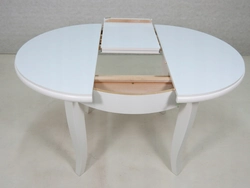 Round tables for kitchen sliding photo