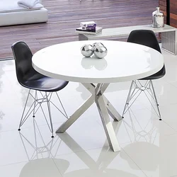 Round Tables For Kitchen Sliding Photo