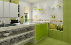 Kitchen design wallpaper apron