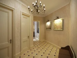Wallpaper for the corridor and kitchen photo