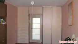 Wardrobe around the door in the bedroom photo