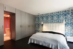 Wardrobe around the door in the bedroom photo