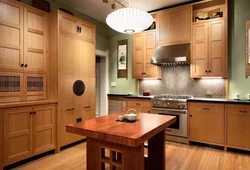 Wood Wallpaper For The Kitchen Photo