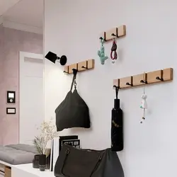 Coat Hooks In The Hallway Photo