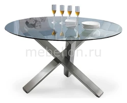 Round glass tables for kitchen photo