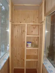 Сурати гардероби лоджияи DIY