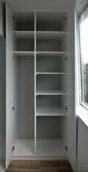 Сурати гардероби лоджияи DIY