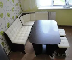 Kiçik Bir Mətbəx Üçün Mətbəx Fotoşəkili Üçün Mətbəx Künc Divanları