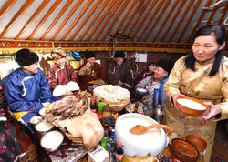 Кухня Монголии Фото