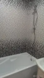 Плитка для ванной лейла серая фото