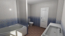 Bathroom tiles Leila gray photo