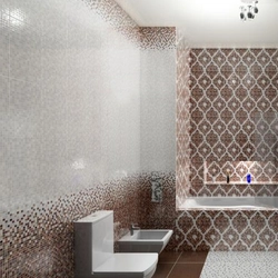 Bathroom tiles Leila gray photo