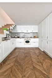 Kitchen parquet design