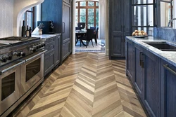 Kitchen parquet design