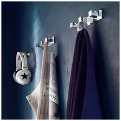 Hooks in the bathroom photo