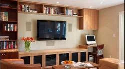 How to arrange a table in the living room photo