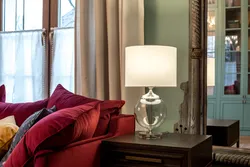 Table Lamps In The Living Room Interior