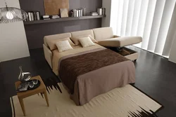 Corner Sofa In The Bedroom Interior Photo