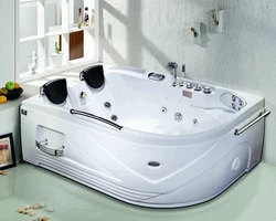 Jacuzzi bath with hydromassage photo