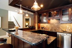 Kitchen in the basement photo