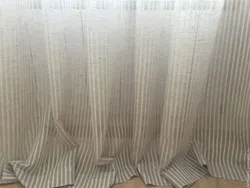 Linen tulle for bedroom photo