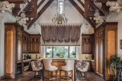 Photo of a Victorian style kitchen