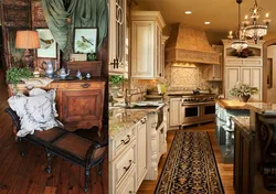 Photo of a Victorian style kitchen