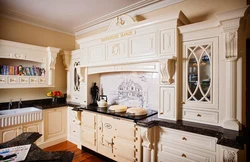 Photo of a Victorian style kitchen