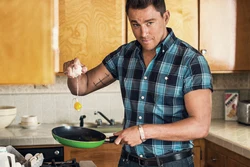 Beautiful Men In The Kitchen Photo